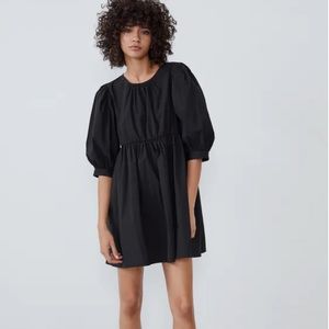 ZARA black mini dress